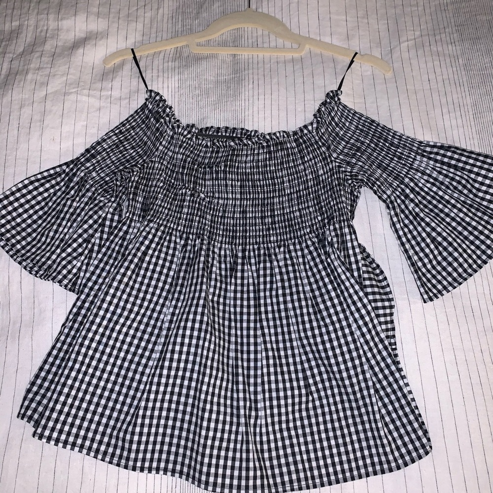 BB Dakota Gingham Top